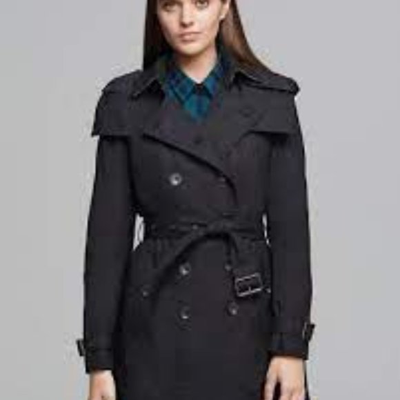 Burberry Brit 'Reymoore' Trench Coat with Detachable Hood & Liner